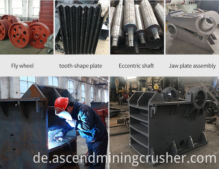 Jaw crusher components